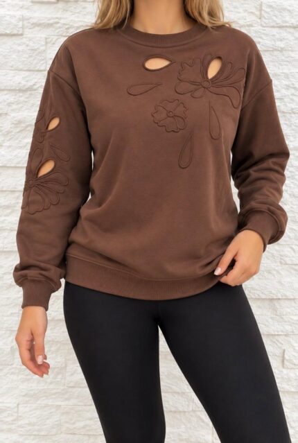 Nakışlı Sweatshirt