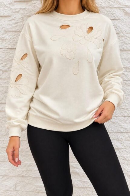 Nakışlı Sweatshirt